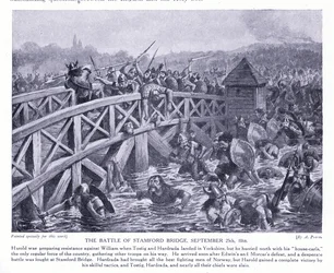 Die Schlacht von Stamford Bridge 1066 n. Chr., 1920er Jahre